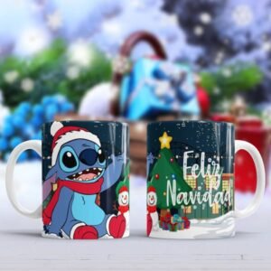 Tazas  de Navidad : Stich