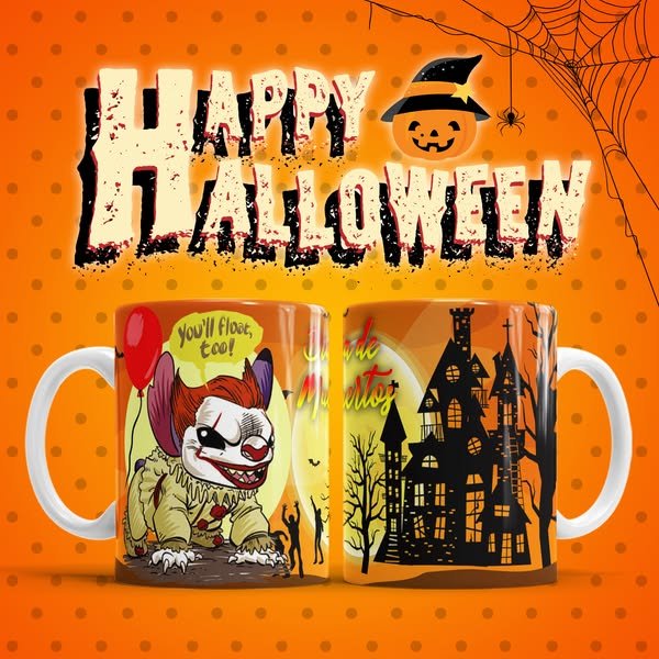 Tazas  de Hallowen : Stich