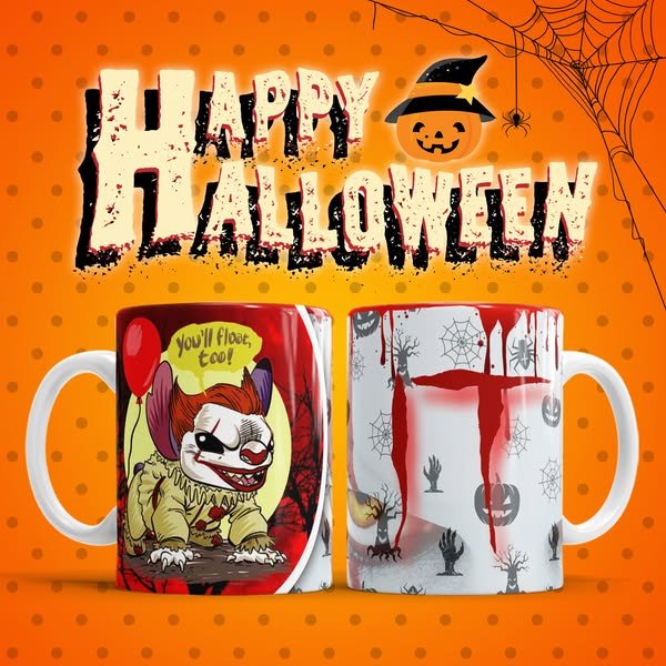 Tazas  de Hallowen : Stich